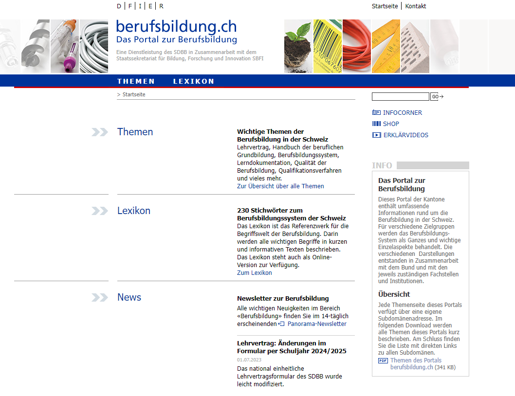  E-Service - Berufsbildung.ch